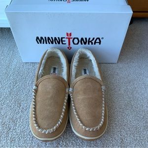 Women’s Minnetonka Tempe Moccasins, Cinnamon (Size 7)